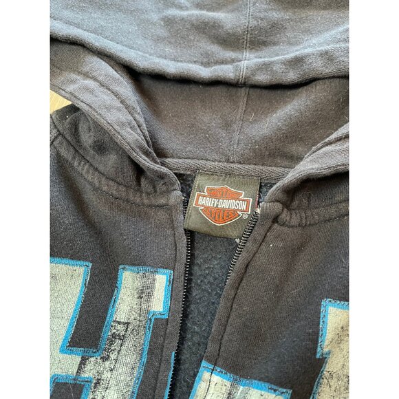 Harley Davidson Stream-Line Kamloops Zip Hoodie Women's XL - Picture 5 of 8
